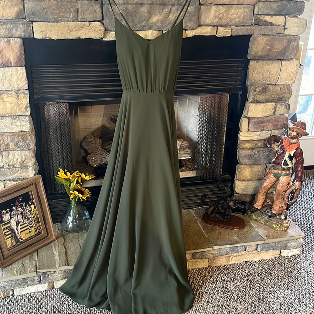 Green Bridesmaids Dress